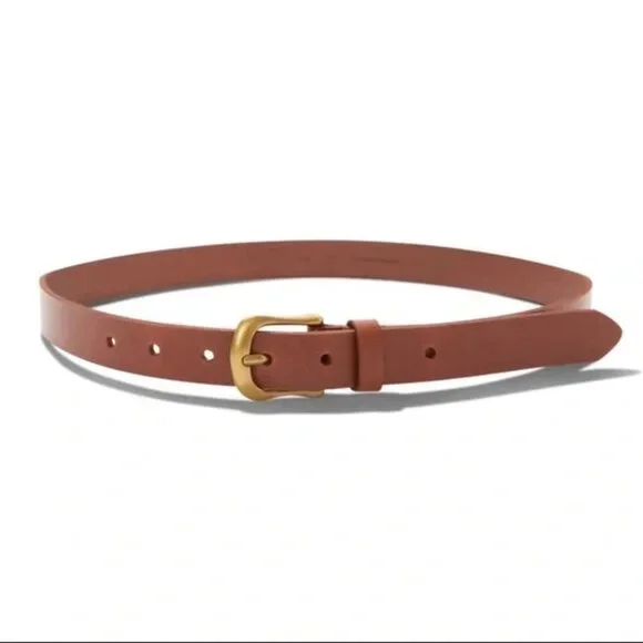 Frye | Accessories | Frye Cognac Leather Belt With Gold  display picture 2